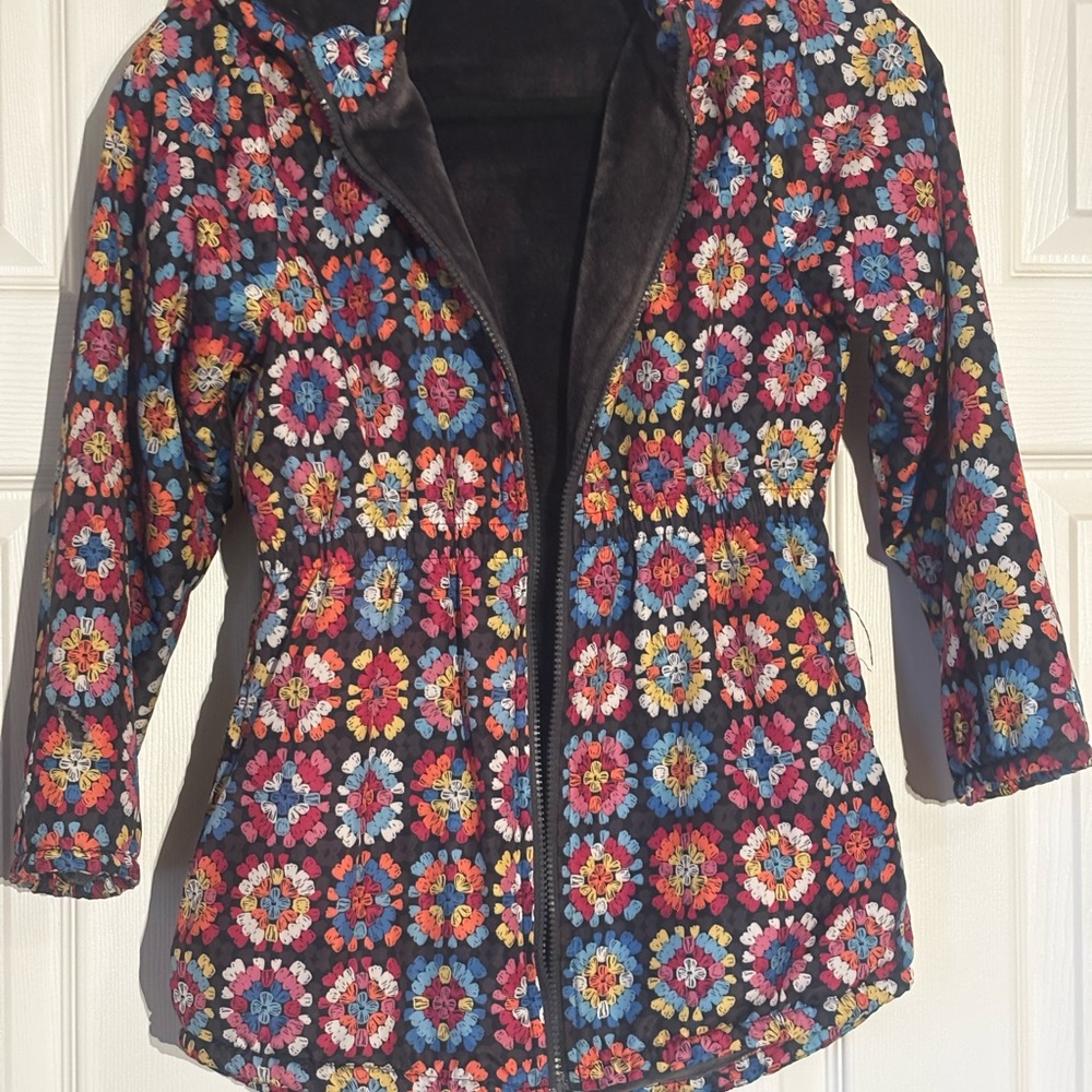 Penelope Mack Colorful Floral Ski Jacket